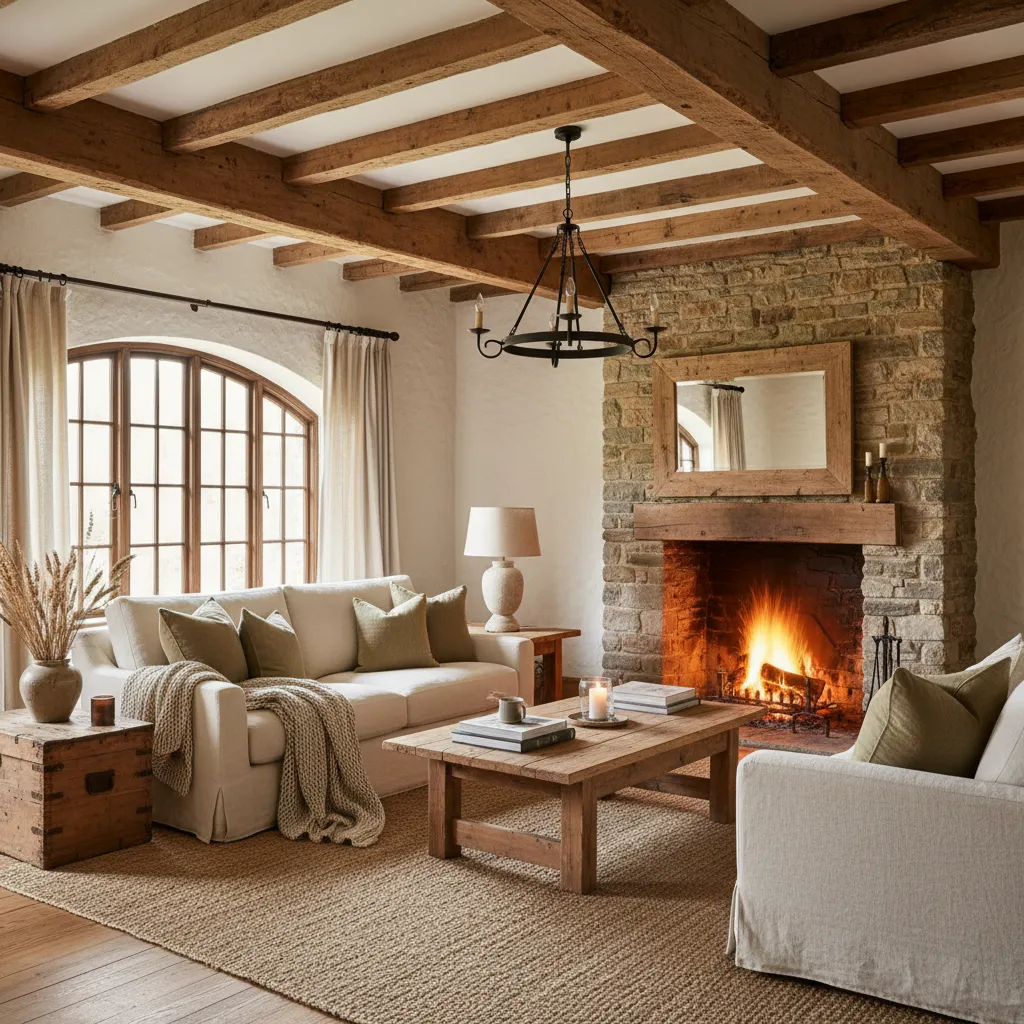 10 ideas para decorar los interiores de casas rusticas