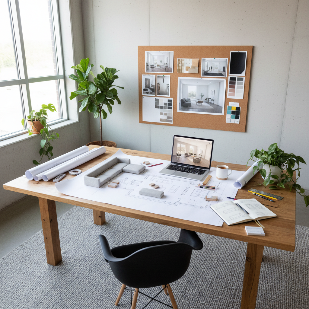 Servicios de decoradores e interioristas profesionales