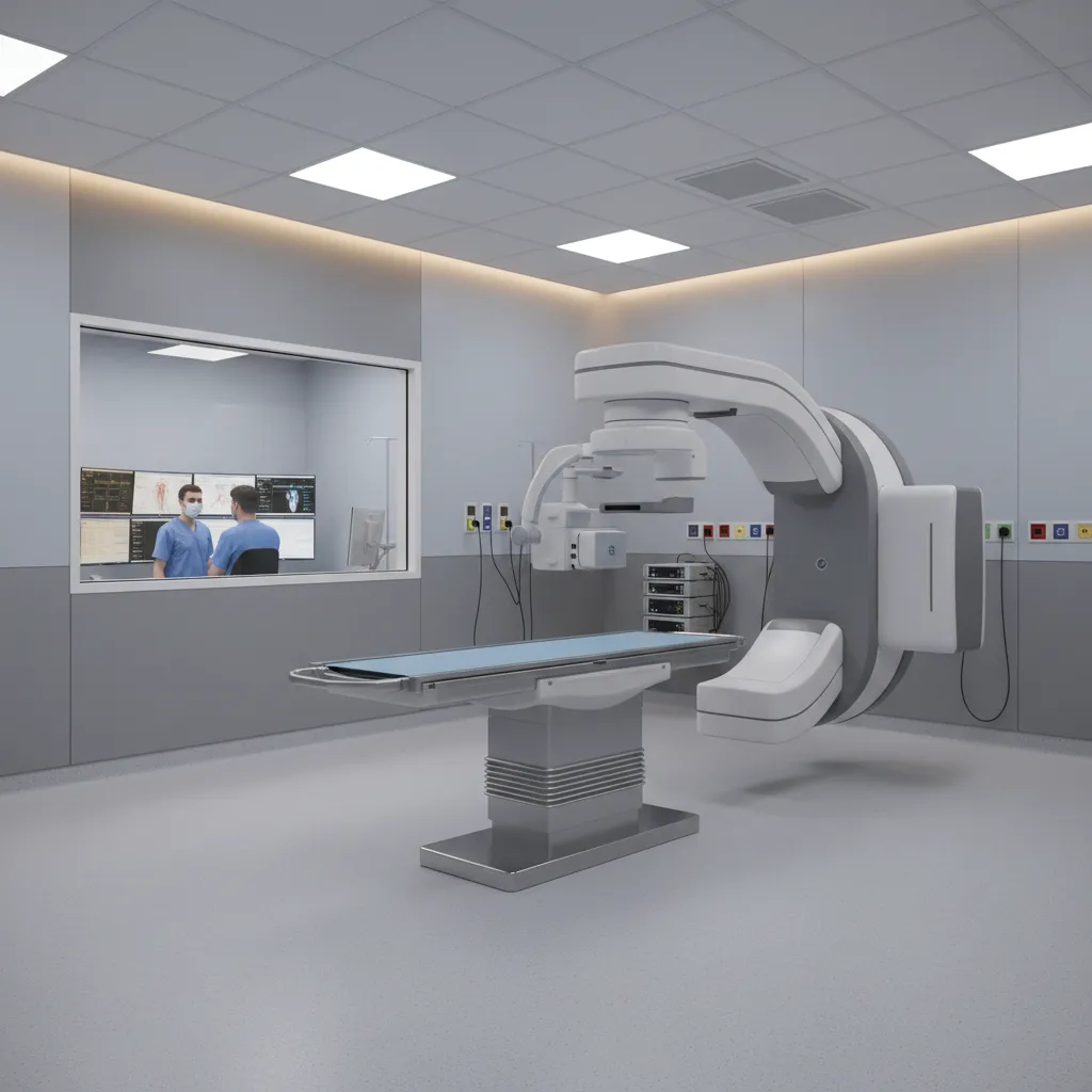 Radiation Shielding Planning for Interventional Radiology Room Layouts