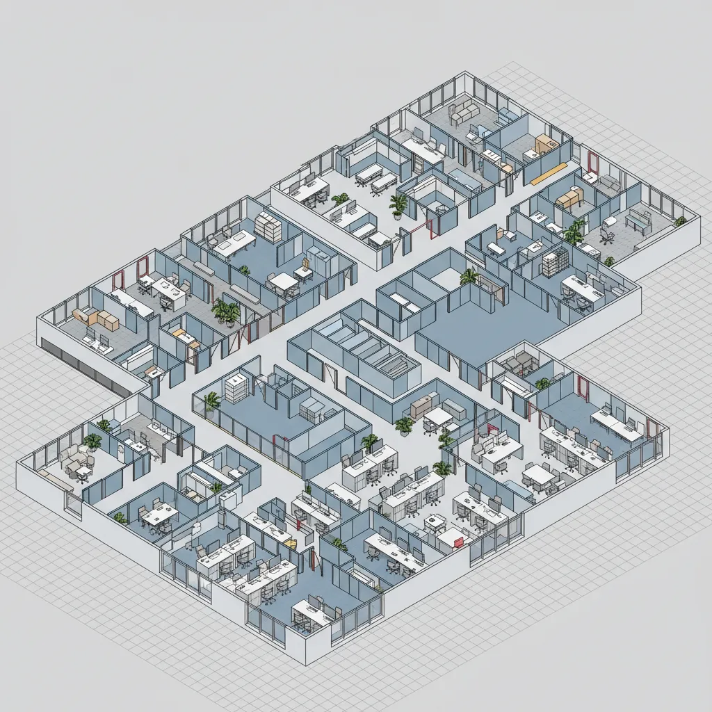 Optimizing Autodesk Inventor Models for Large Building and Floor Plan Layouts