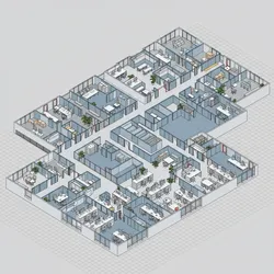 Optimizing Autodesk Inventor Models for Large Building and Floor Plan Layouts