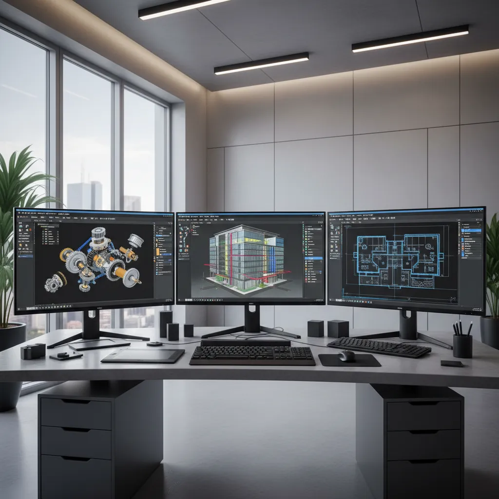 Autodesk Inventor vs Revit vs AutoCAD for 3D Floor Plan Modeling