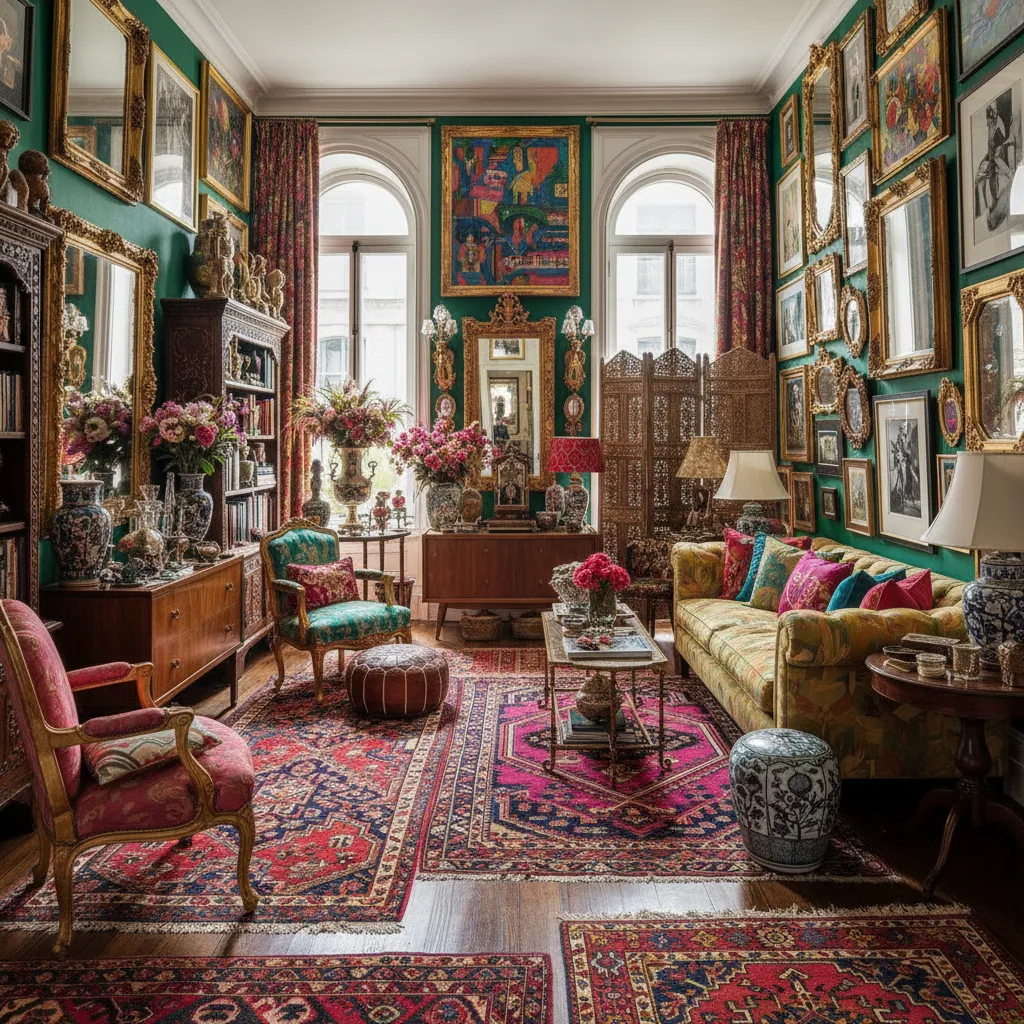 Iris Apfel y el diseño de interiores sin reglas