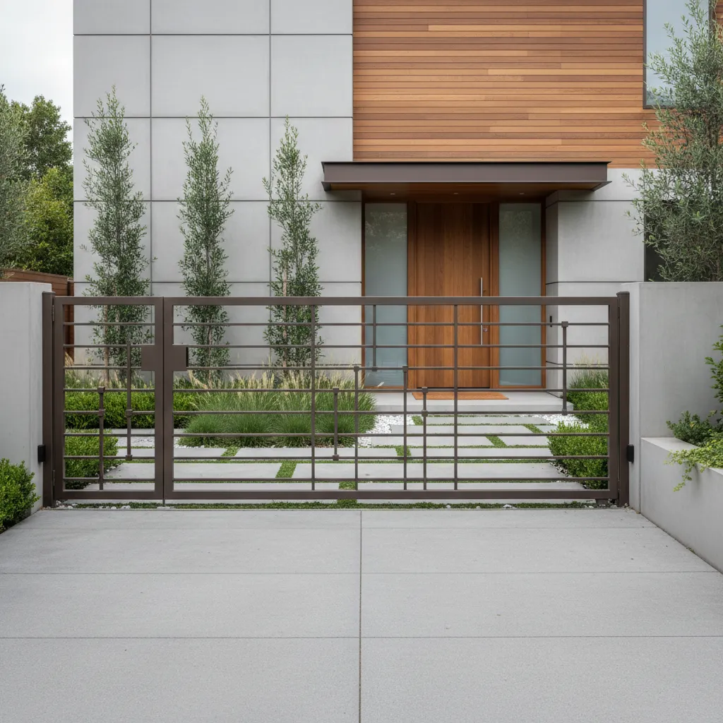 Diseños de verjas de hierro para casas modernas