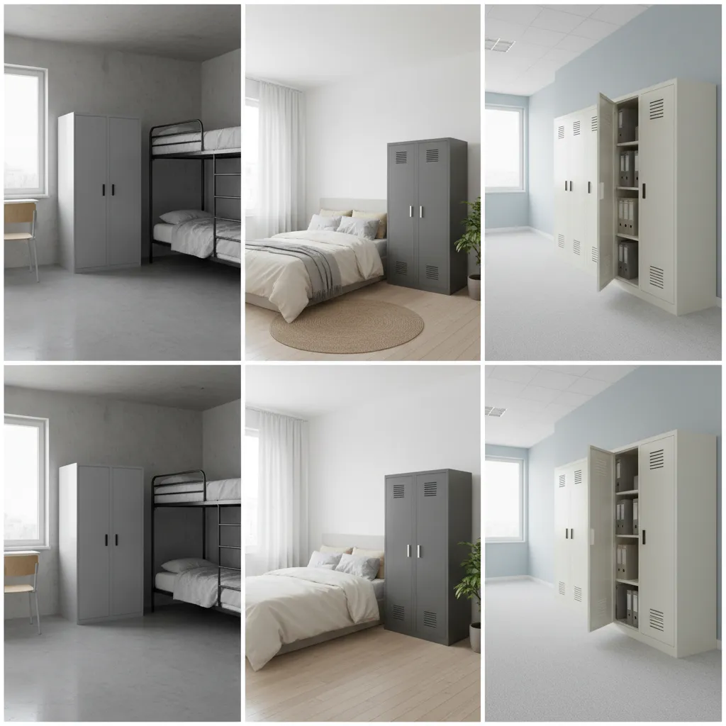 Where Iron Wardrobes Are Most Commonly Used in Homes Hostels and Offices