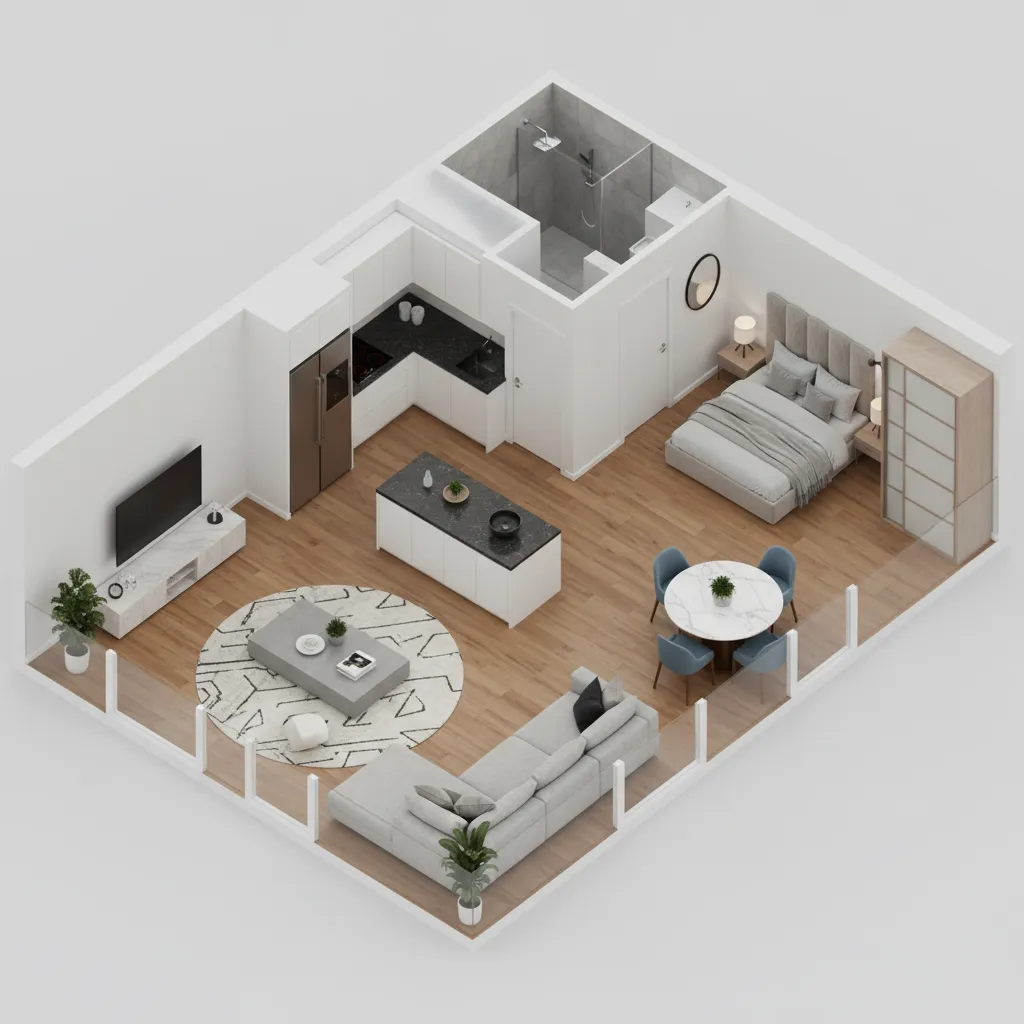 Common Problems in 3D Isometric Floor Plan Rendering and How to Fix Them