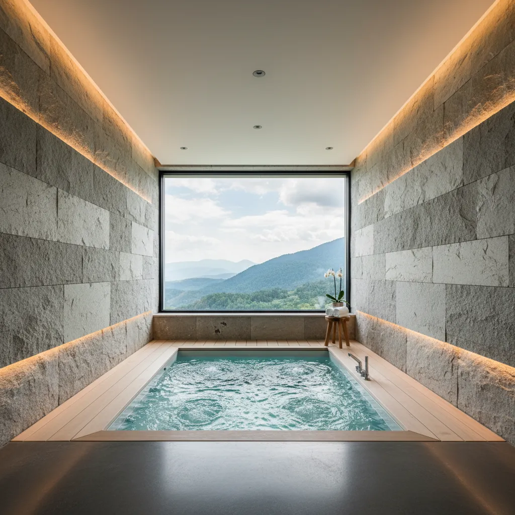 Jacuzzi de obra interior: diseños que sí funcionan