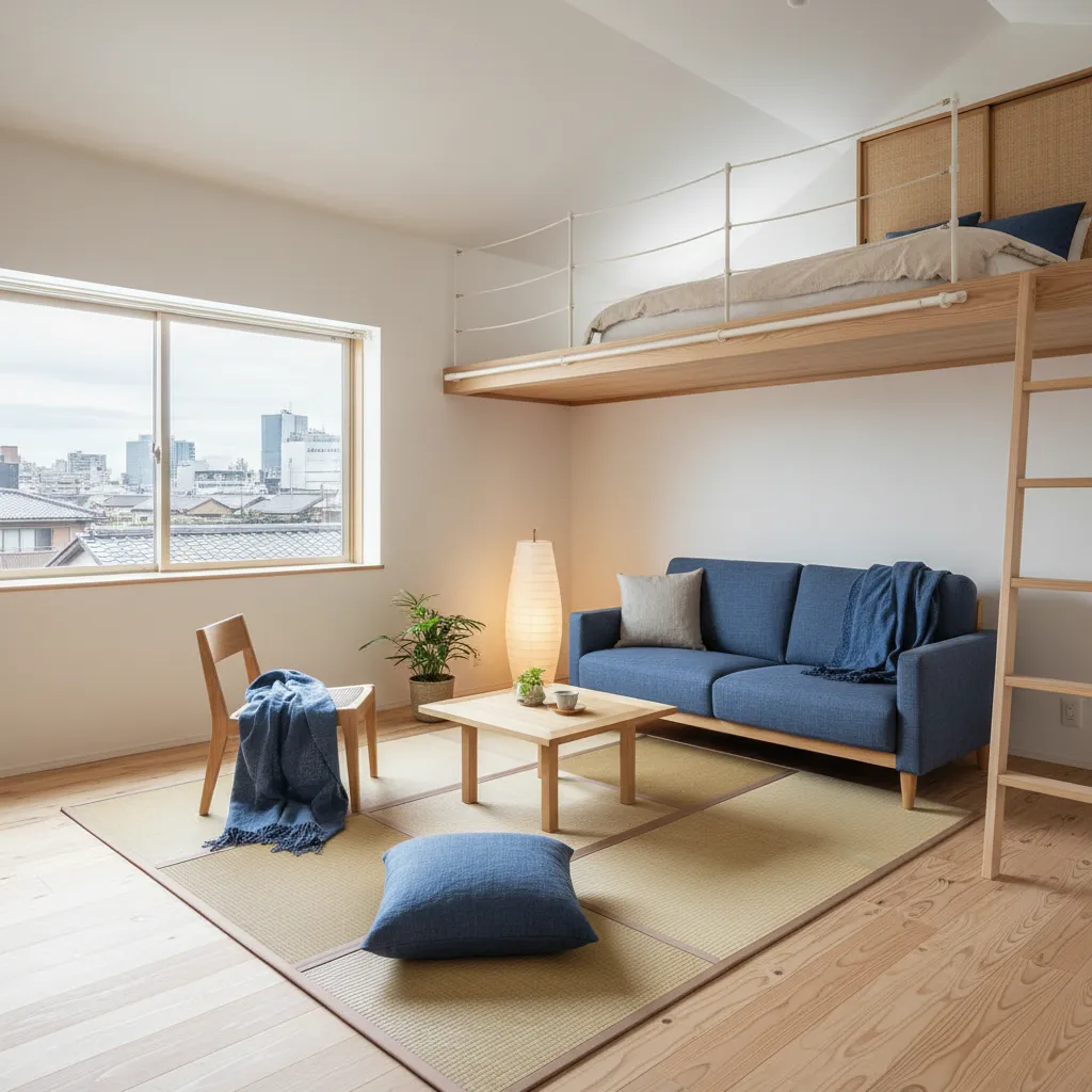 色は「床と壁をつなぐ3色」：日式風格の静けさを設計する