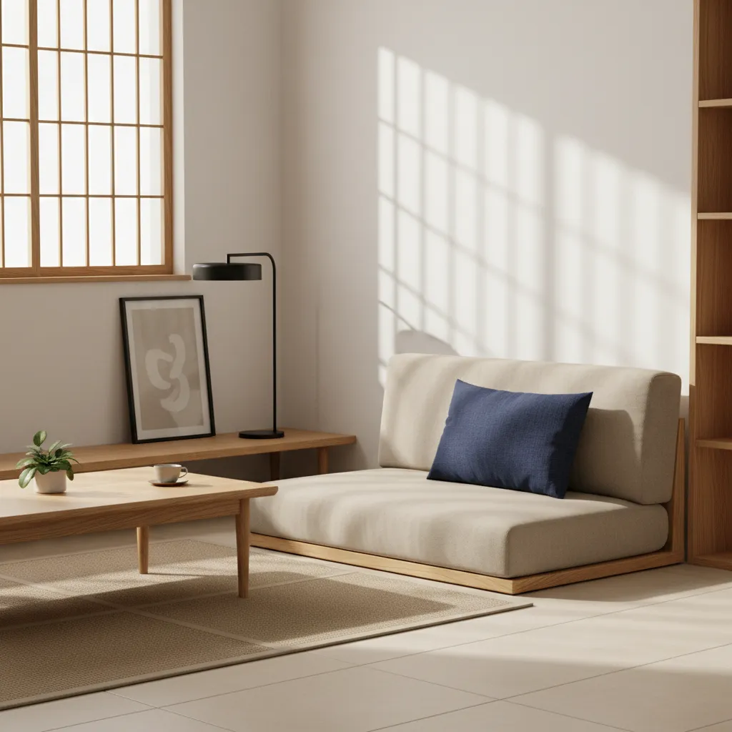 日式風の色と素材：3色＋1材で“落ち着くのに軽い”部屋へ