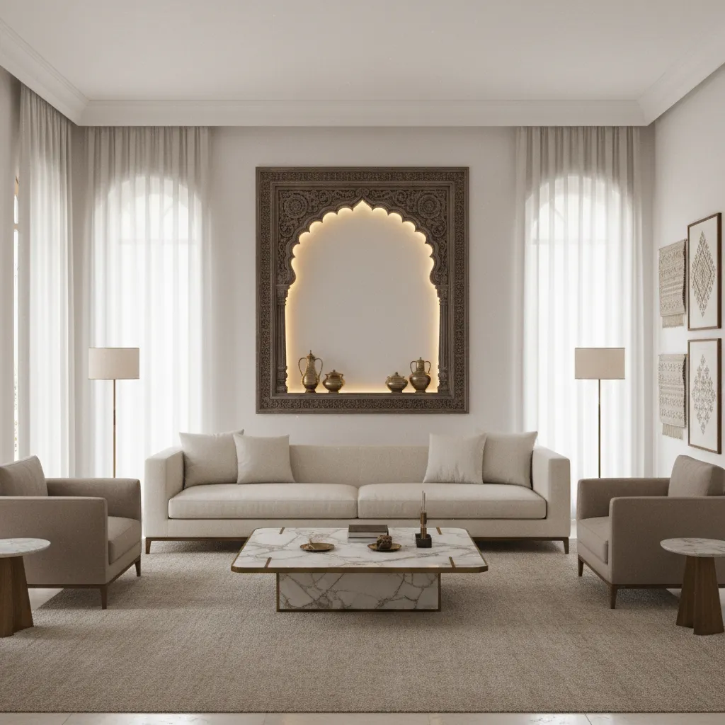 5 Jharokha Designs for Living Room That Elevate Your Space