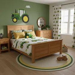 Best Colors and Layouts for a John Deere Kids Bedroom