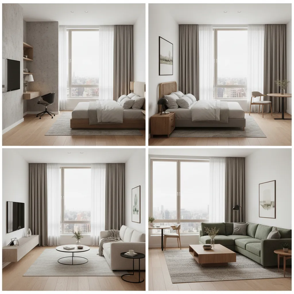 Junior One-Bedroom vs Studio Apartment: Key Layout and Design Differences