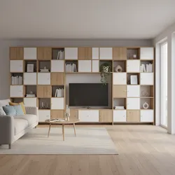 How Interior Designers Use Kallax Shelves with Doors