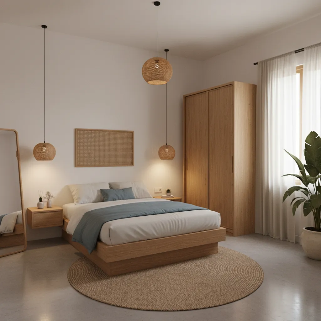 Contoh kamar tidur minimalis ukuran kecil