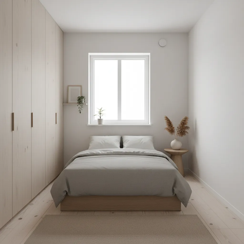 Desain kamar tidur kecil pada rumah minimalis