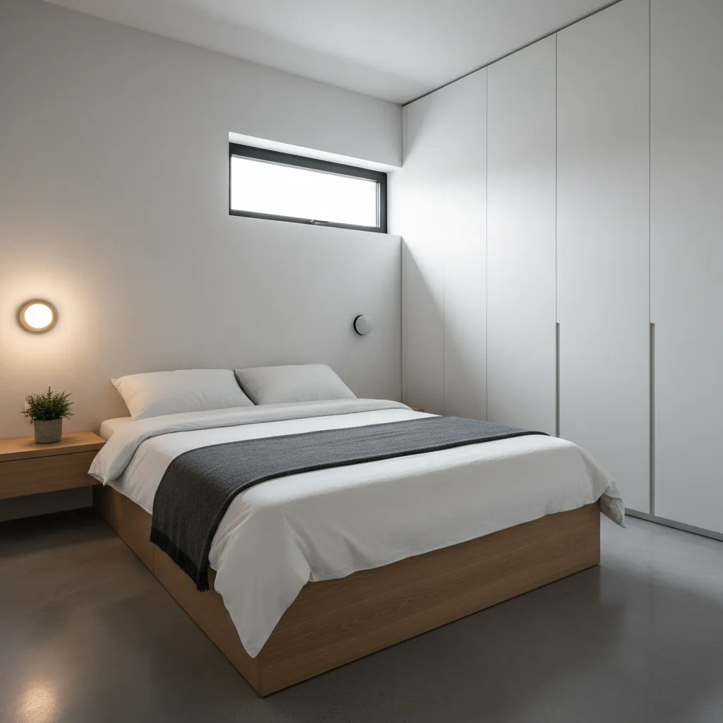 kamar tidur kecil minimalis rumah 5x9