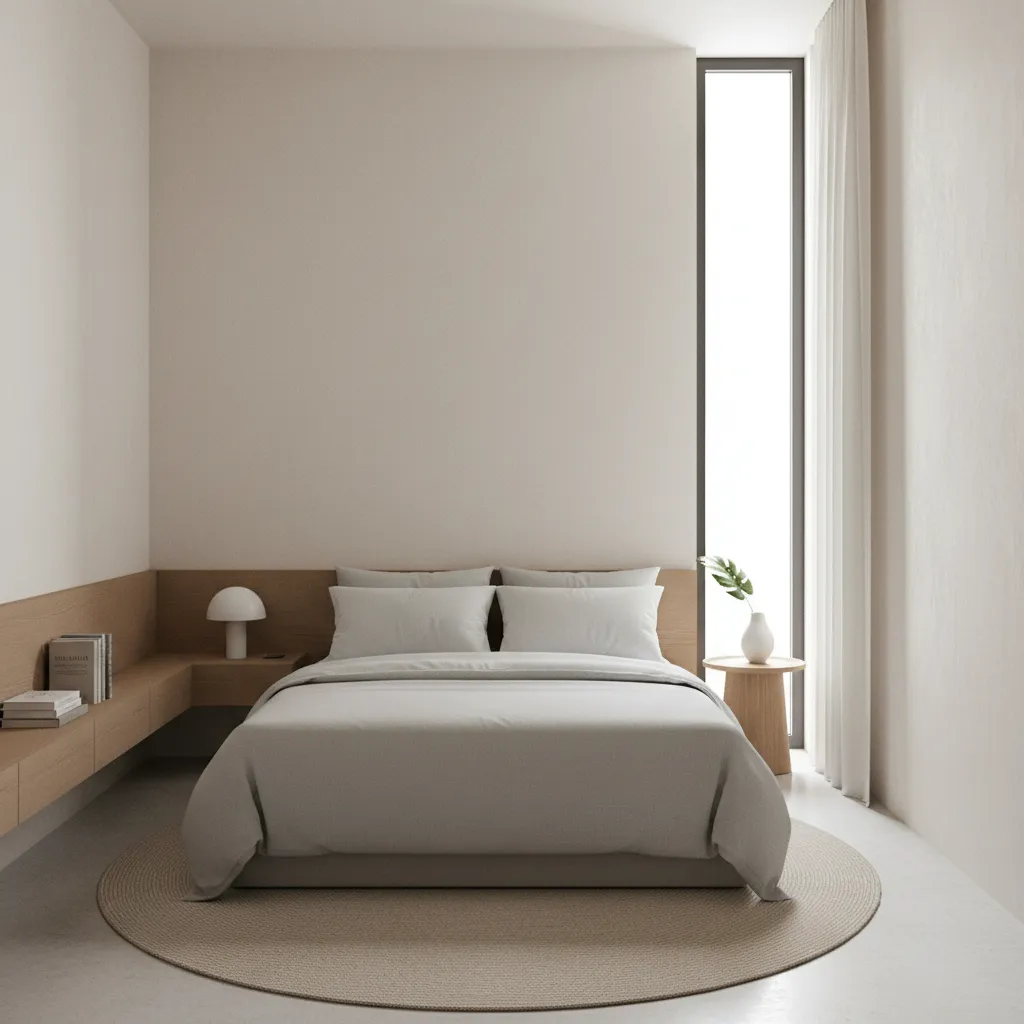 Kamar tidur minimalis pada rumah kecil