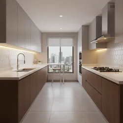 Smart kitchen design ideas for a 3 BHK flat in Kandivali West