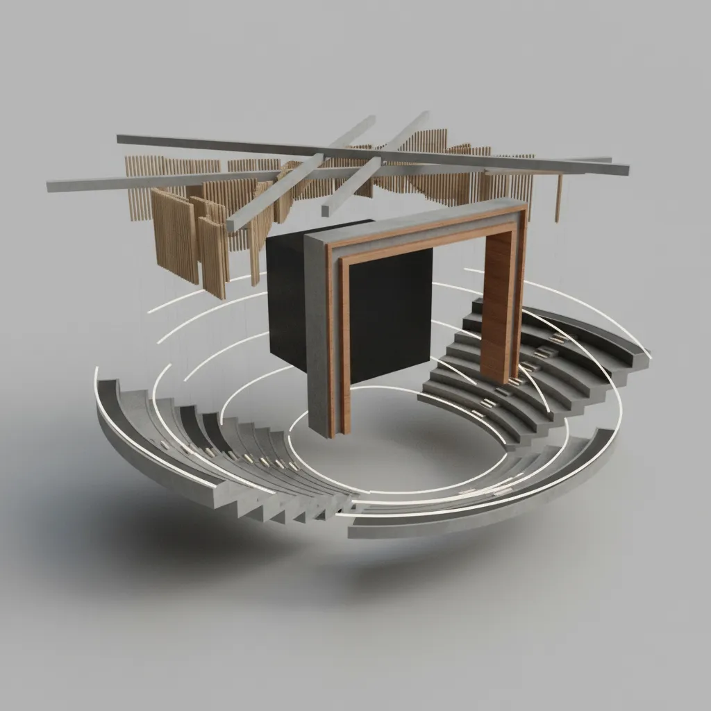 Auditorium Floor Plan Kerala