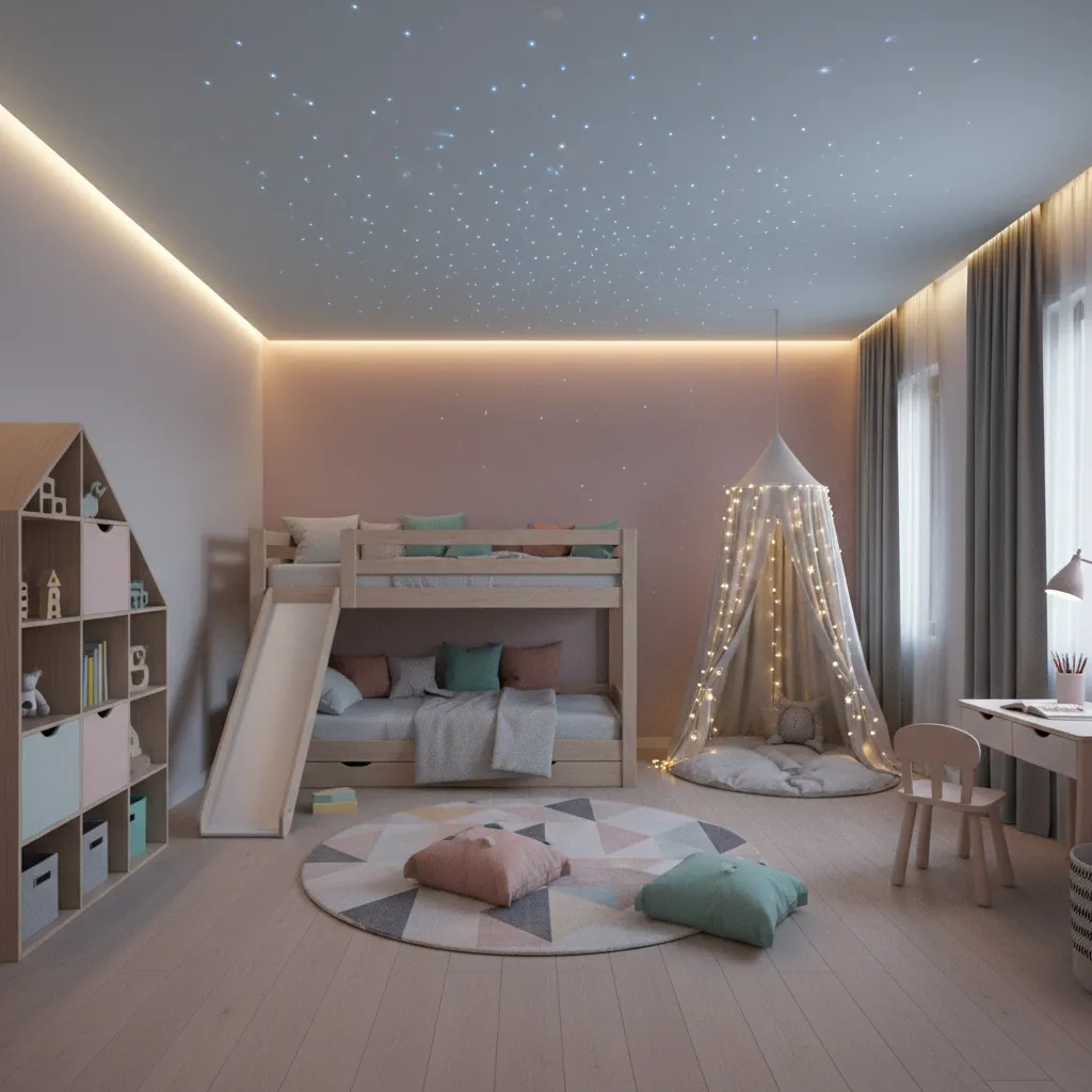 LED Strips vs Fairy Lights vs Projector Lights for Kids Bedrooms