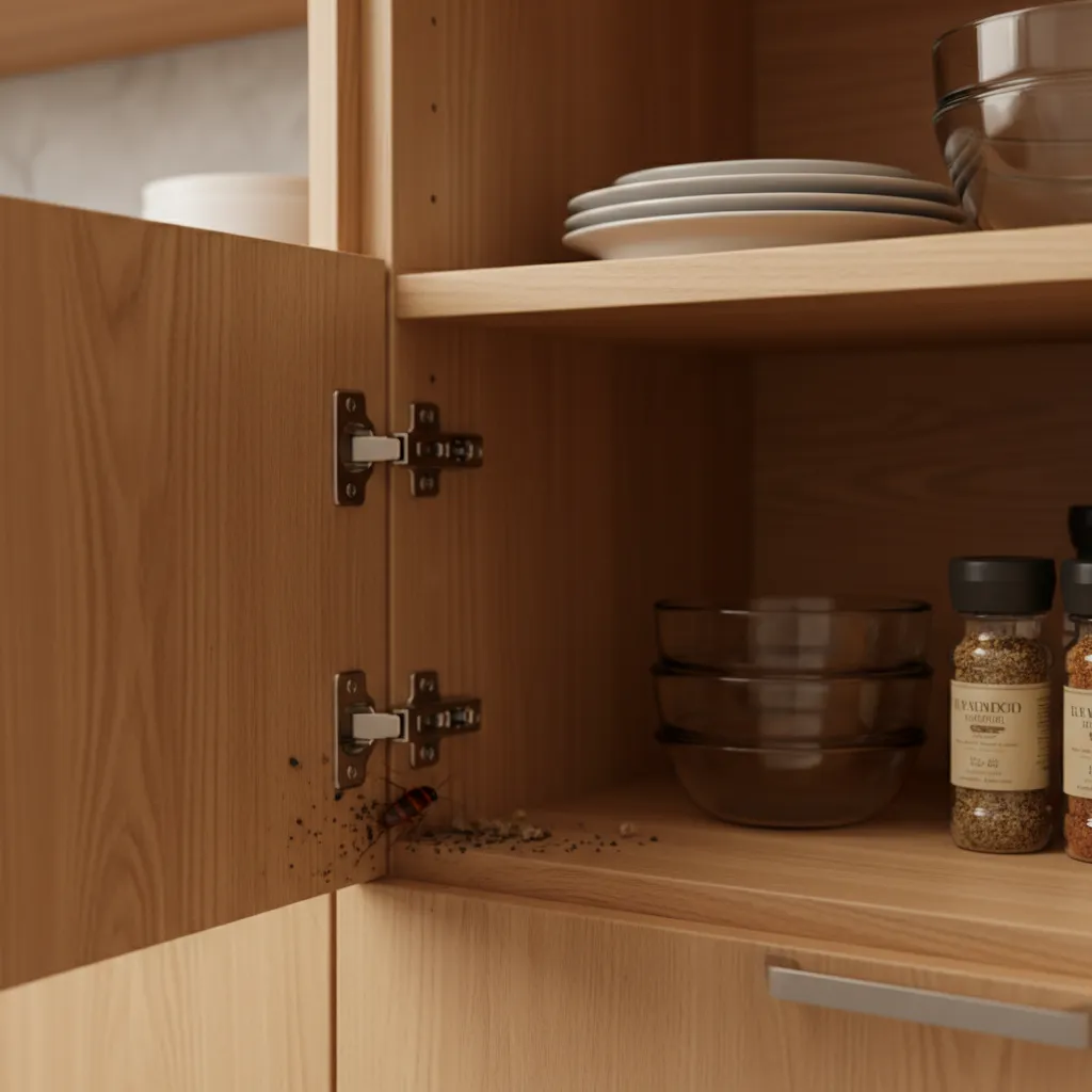 How to Get Rid of Small Cockroaches in Kitchen Cabinets