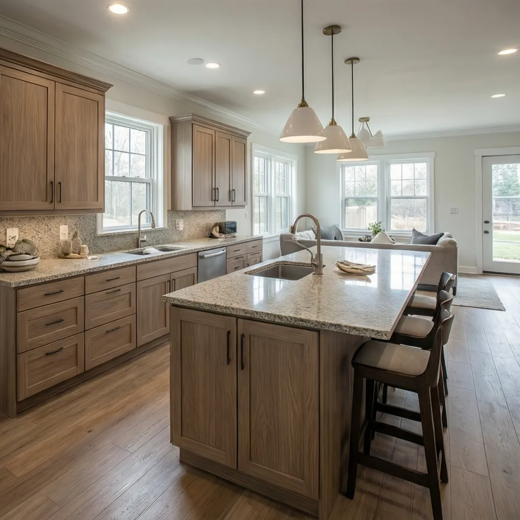 Cost to Replace Kitchen Cabinets and Countertops (Real Budget Guide): A practical breakdown of kitchen cabinet and countertop replacement costs, with real design insights and hidden expenses homeowners often miss.
