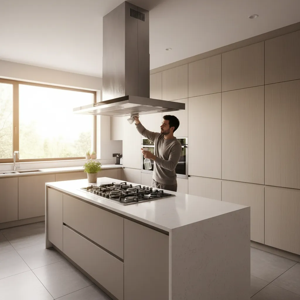 How to Remove Oil Stains from Kitchen Chimney