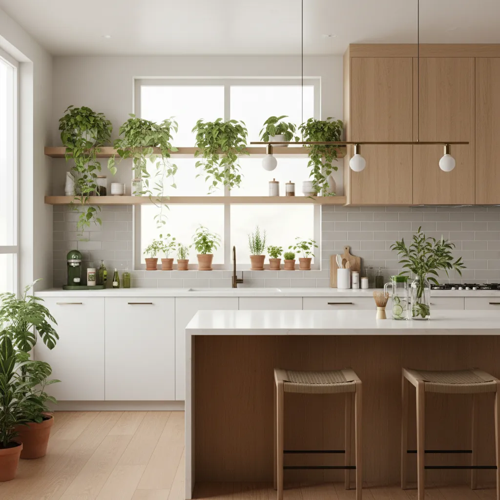 5 Smart Ways to Decorate a Kitchen with Plants