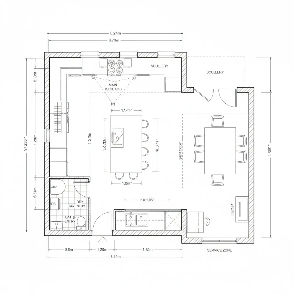 Kitchen–Dining as Ritual Engine