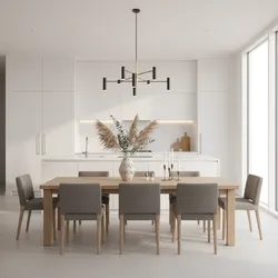 Kitchen Design Trends Dining Tables That Pair with White Cabinets