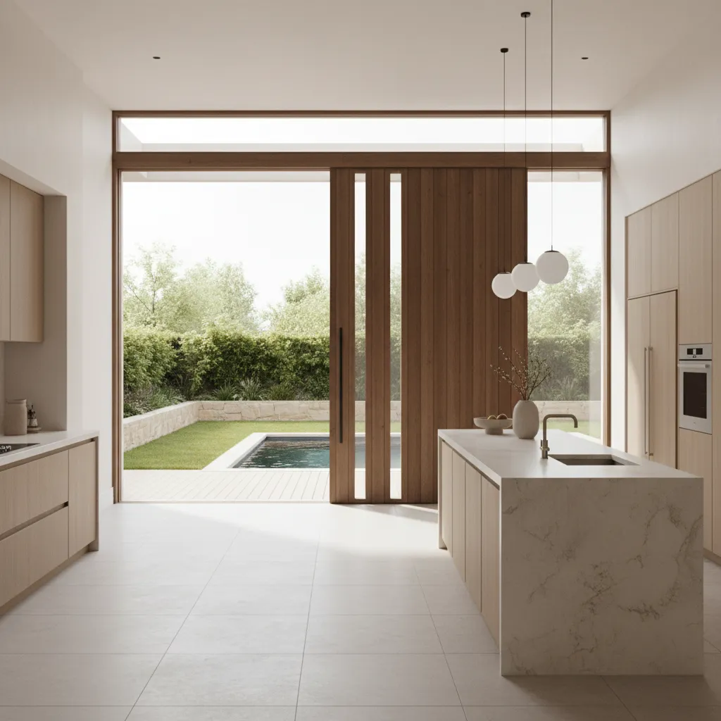 Best Materials for Kitchen Exterior Doors Wood Steel or Fiberglass