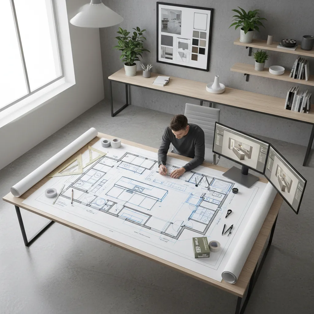 How to Draw a Kitchen Floor Plan (Step‑by‑Step Guide)