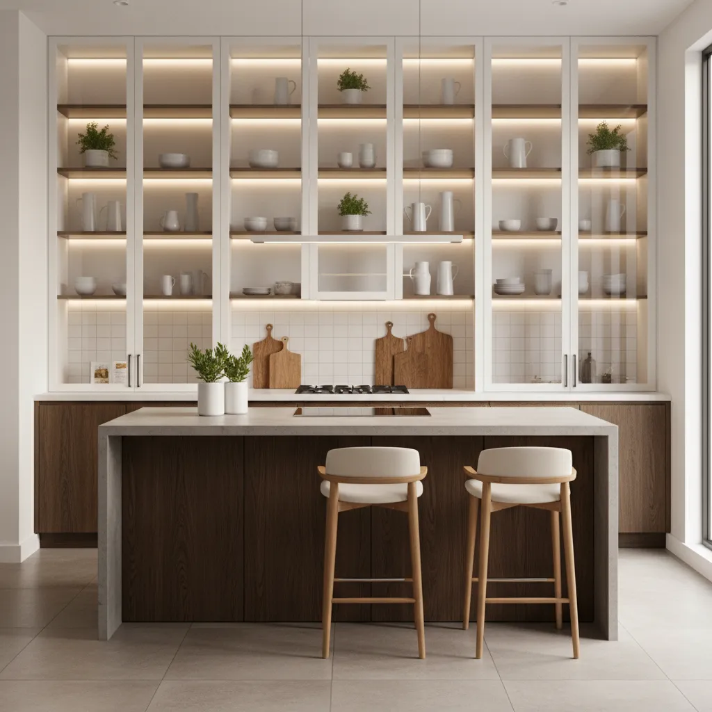 5 Kitchen Glass Cabinet Display Ideas That Instantly Elevate Your Kitchen
