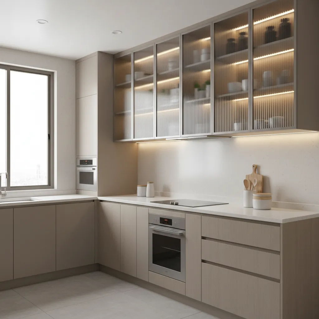Kitchen Wall Cabinets With Glass Doors India: Design Ideas, Costs, and Practical Tips