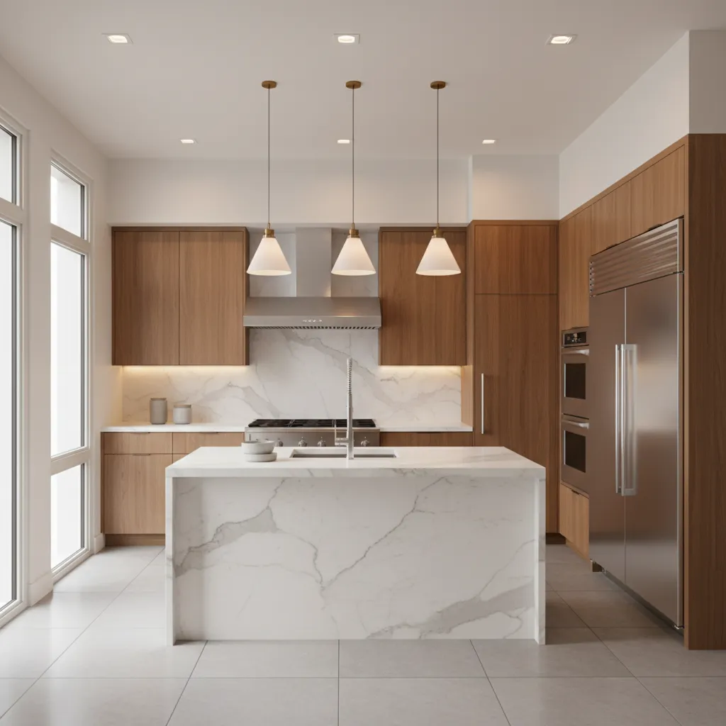 Kitchen Ideas With Stainless Steel Appliances That Feel Warm and Modern