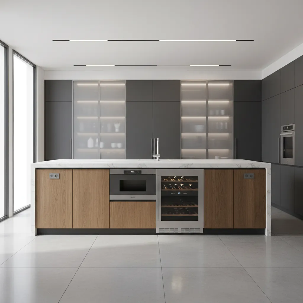 Optimizing Kitchen Island Layouts for Appliances and NEC Outlet Compliance