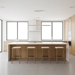 Kitchen Island Layout Optimization for Space Seating and Workflow
