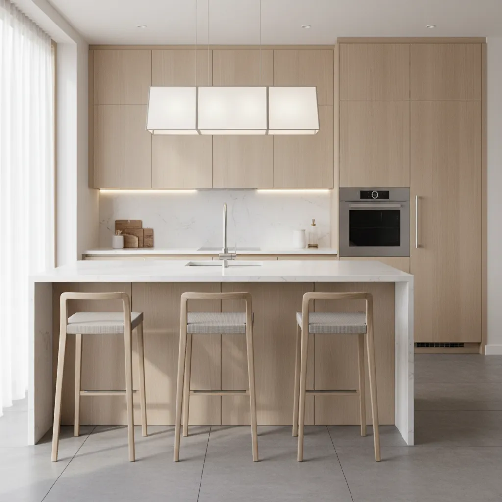 How Much Leg Room Under a Kitchen Island?