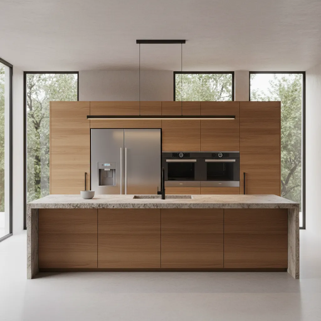 Kitchen Island Linear Light Size Chart for Matching Fixture Length to Island Dimensions