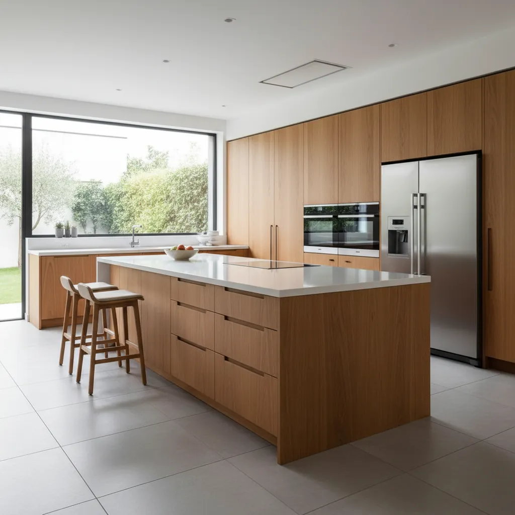 Storage Optimization in Kitchen Islands With End Seating