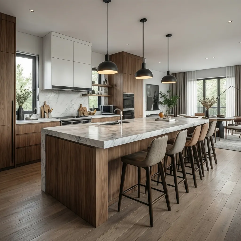How to Design a Kitchen Island with Seating