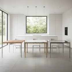 Best Kitchen Table Materials for White Cabinets Wood Marble or Glass