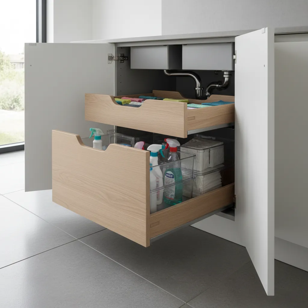 5 Kitchen Under Sink Storage Ideas That Truly Work