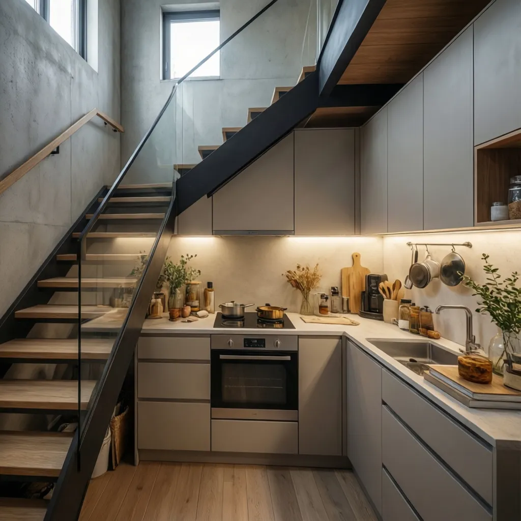 Common Problems When Installing a Kitchen Under Stairs and How to Fix Them