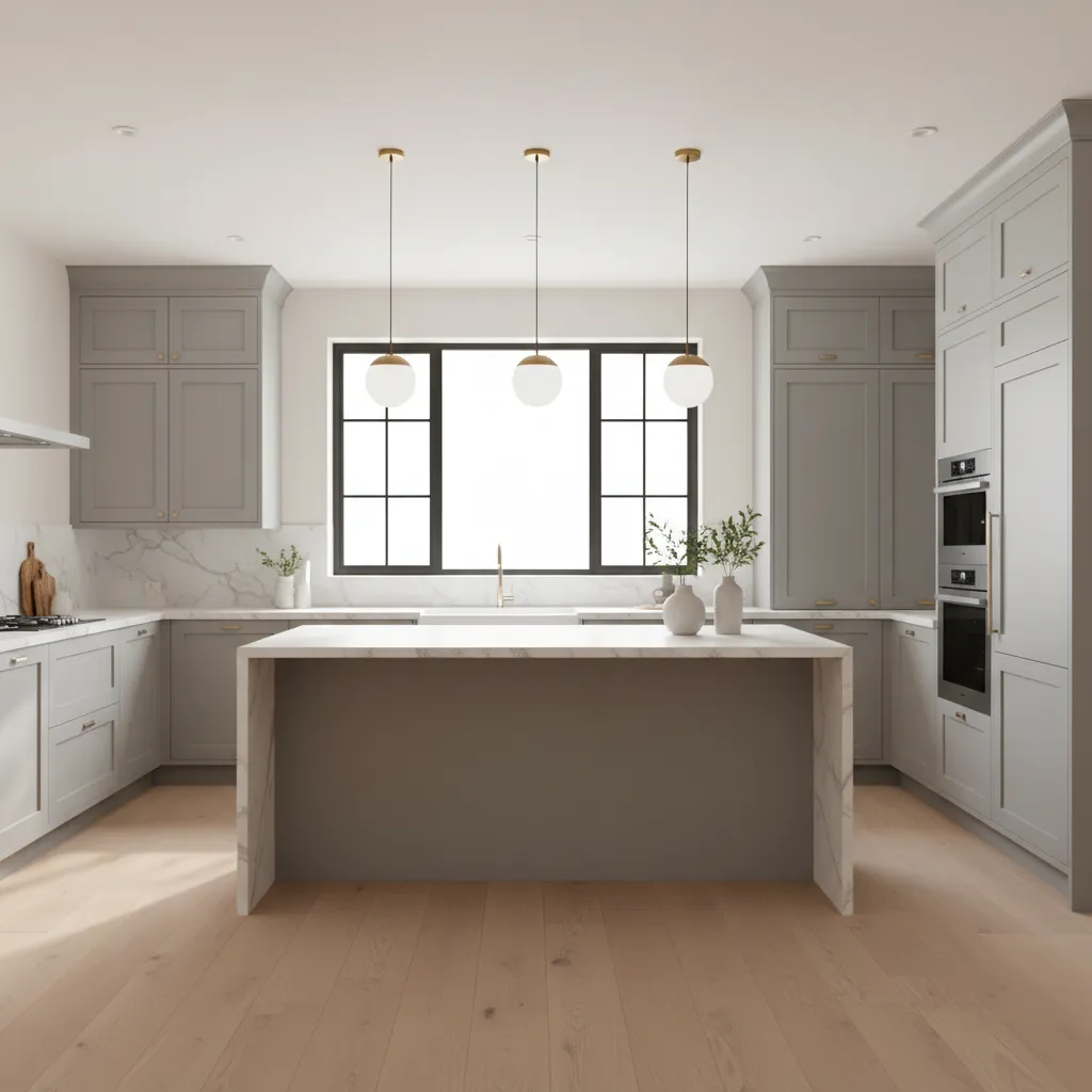 Kitchen Wall Color Ideas With Gray Cabinets