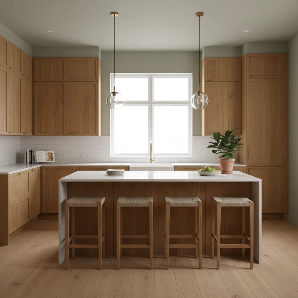 Best Color for Kitchen Walls With Wood Cabinets