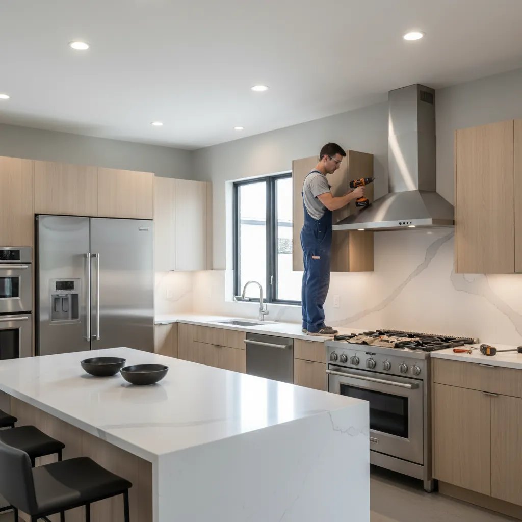 How to Fix an Exhaust Fan in a Kitchen Wall