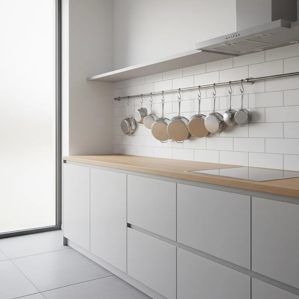 Kitchen Wall Hooks for Pots and Pans: Smart Storage That Actually Works: How to use wall hooks to free cabinet space, improve kitchen workflow, and create a designer‑level storage wall