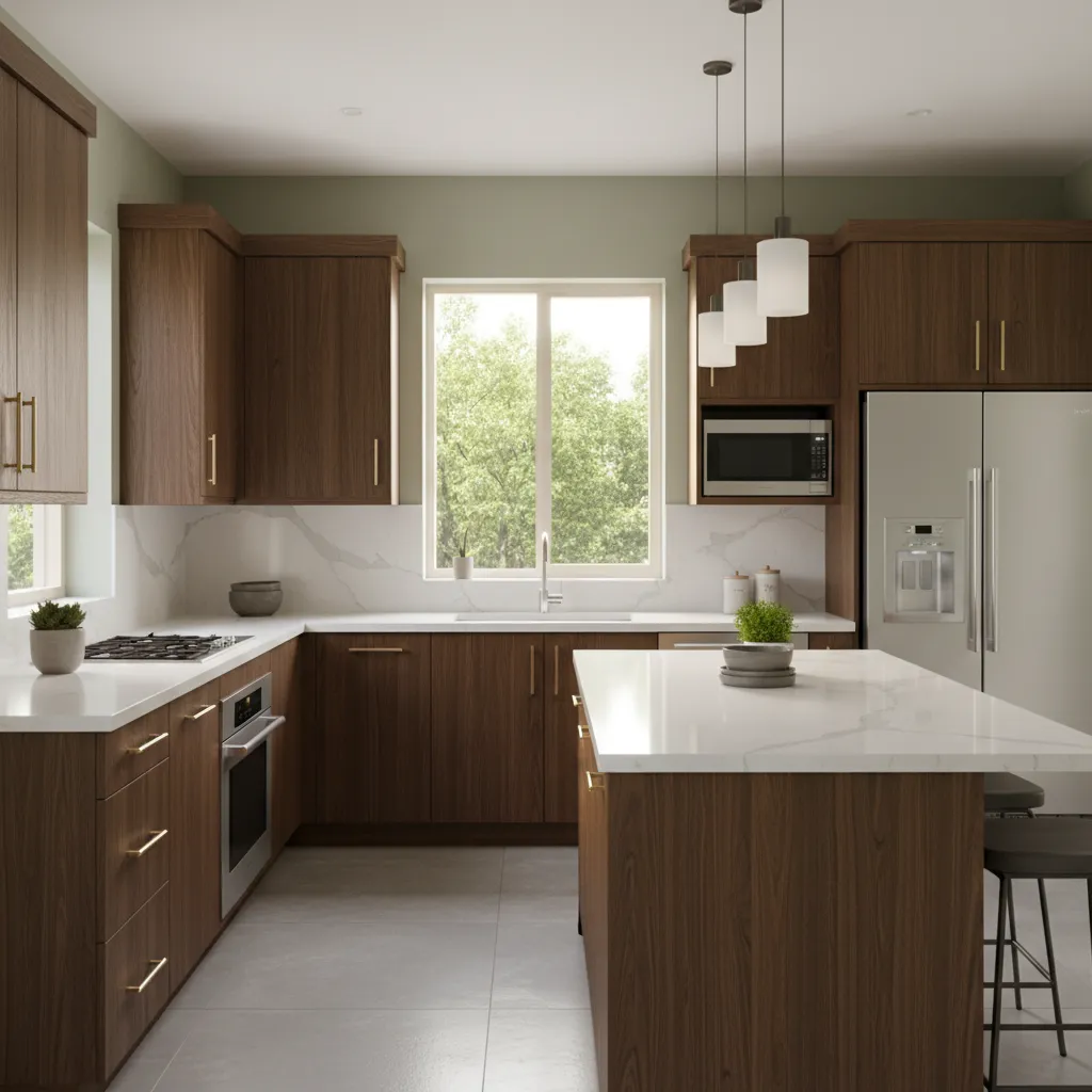 Kitchen Wall Paint Colors With Brown Cabinets: Best Designer Picks