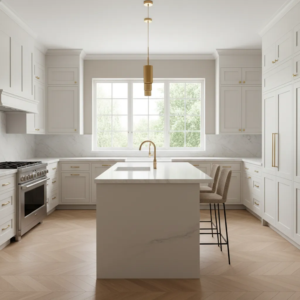 Kitchen Wall Paint Colors With White Cabinets: Designer-approved wall colors that make white kitchen cabinets feel warmer, brighter, and more intentional